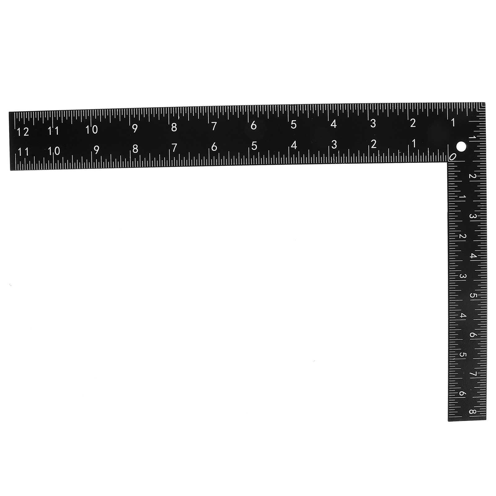 Woodworking Crafts - Professional L-Shaped Steel Ruler Right Angle