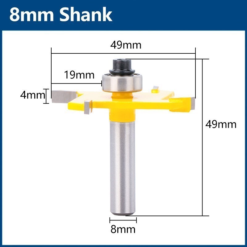 XCAN Router Bits T Type Slotti - Woodworking Rabbet 评论和价格