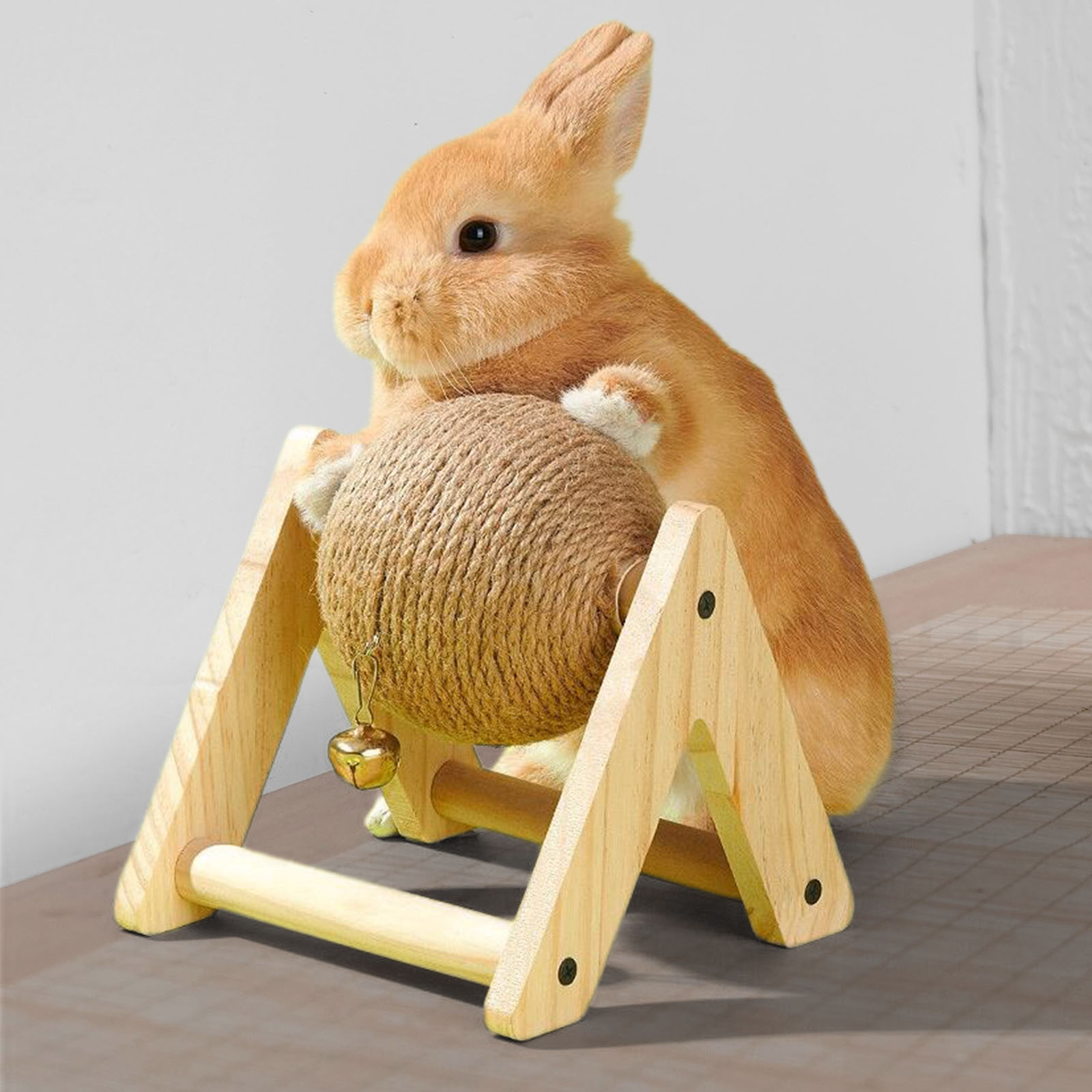 Rabbit Toys Grinding Claw Ball - Woodworking Rabbet 评论和价格