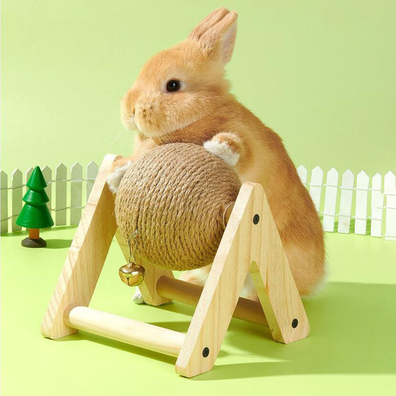 Rabbit Toys Grinding Claw Ball - Woodworking Rabbet 评论和价格