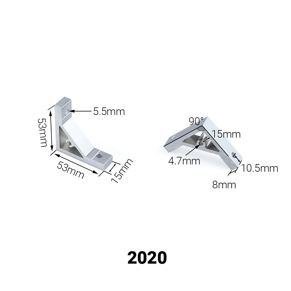 4Pcs/Lot 90 Degree 2020 3030 4 - Woodworking Joint 评论和价格