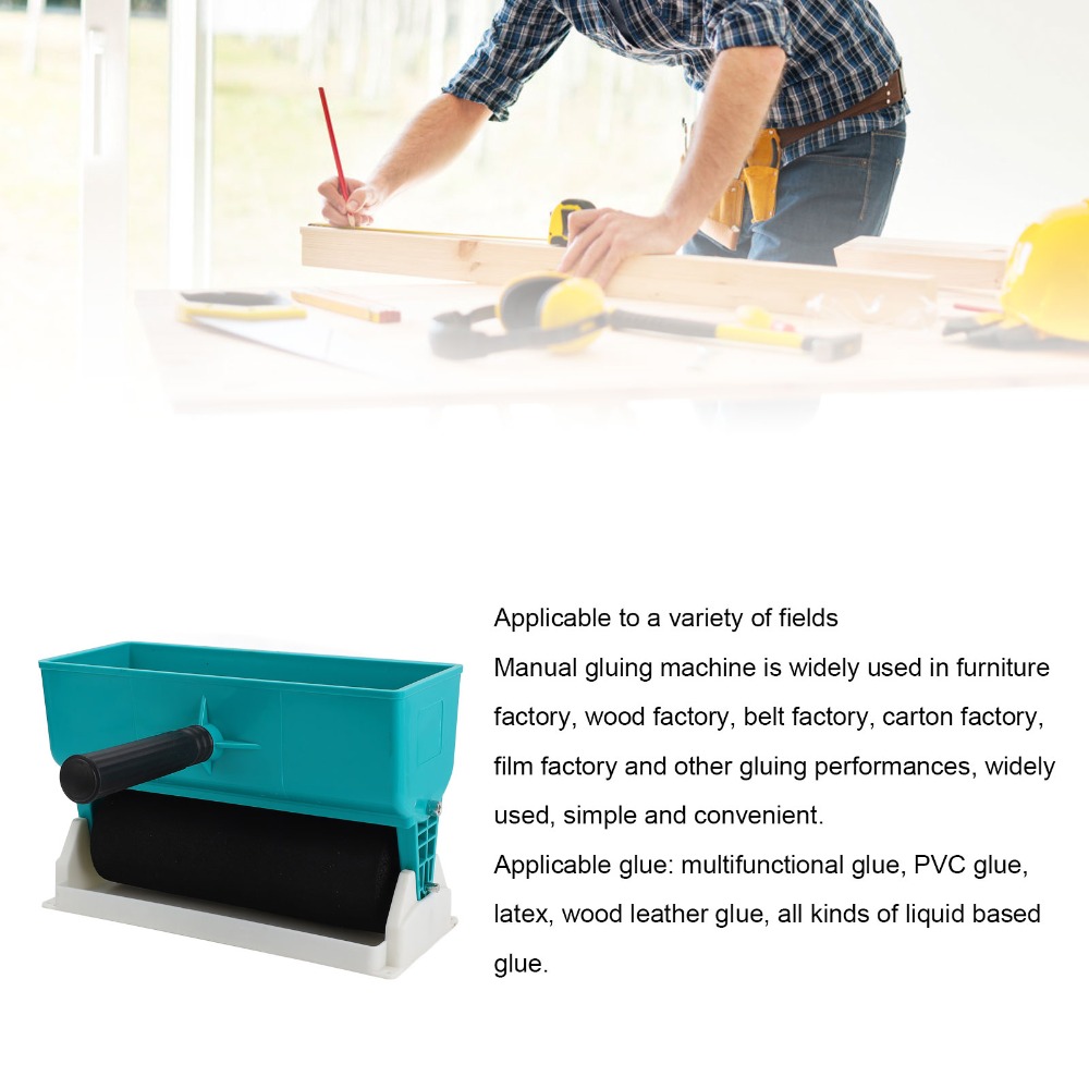 Professional 9 Inch Manual Glu - Woodworking Glue Roller 评论和价格