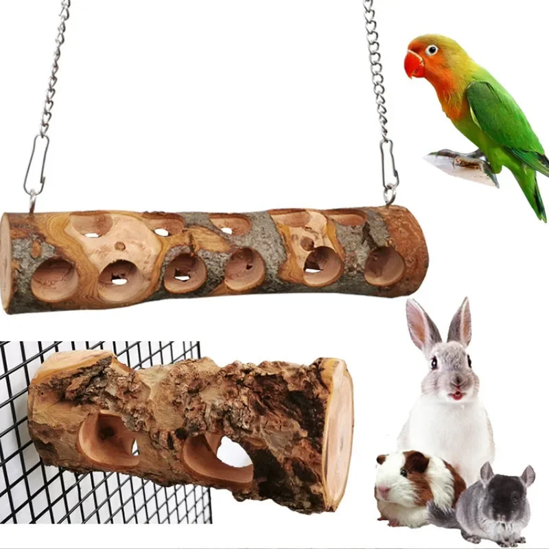 Pet Hamster Toy Natural Apple  - Woodworking Rabbet 评论和价格