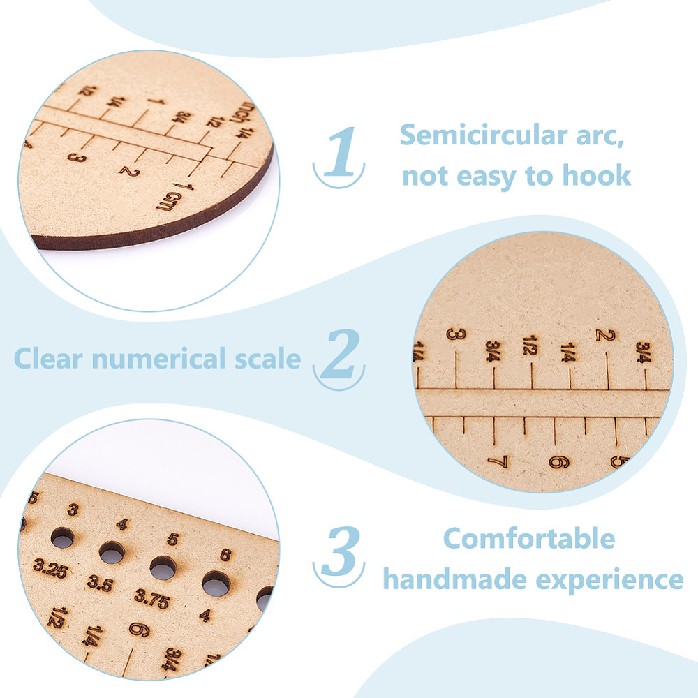 Flat 2D Wooden Sock Knitting R - Woodworking Crafts 评论和价格
