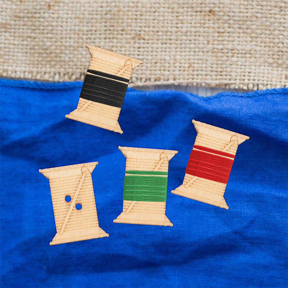 100Pcs Wooden Embroidery Floss - Woodworking Crafts 评论和价格