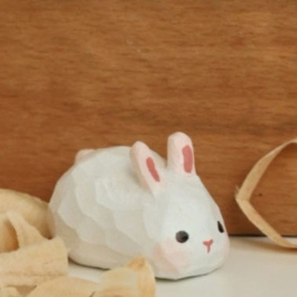 Cartoon Characters Wooden Carv - Woodworking Rabbet 评论和价格