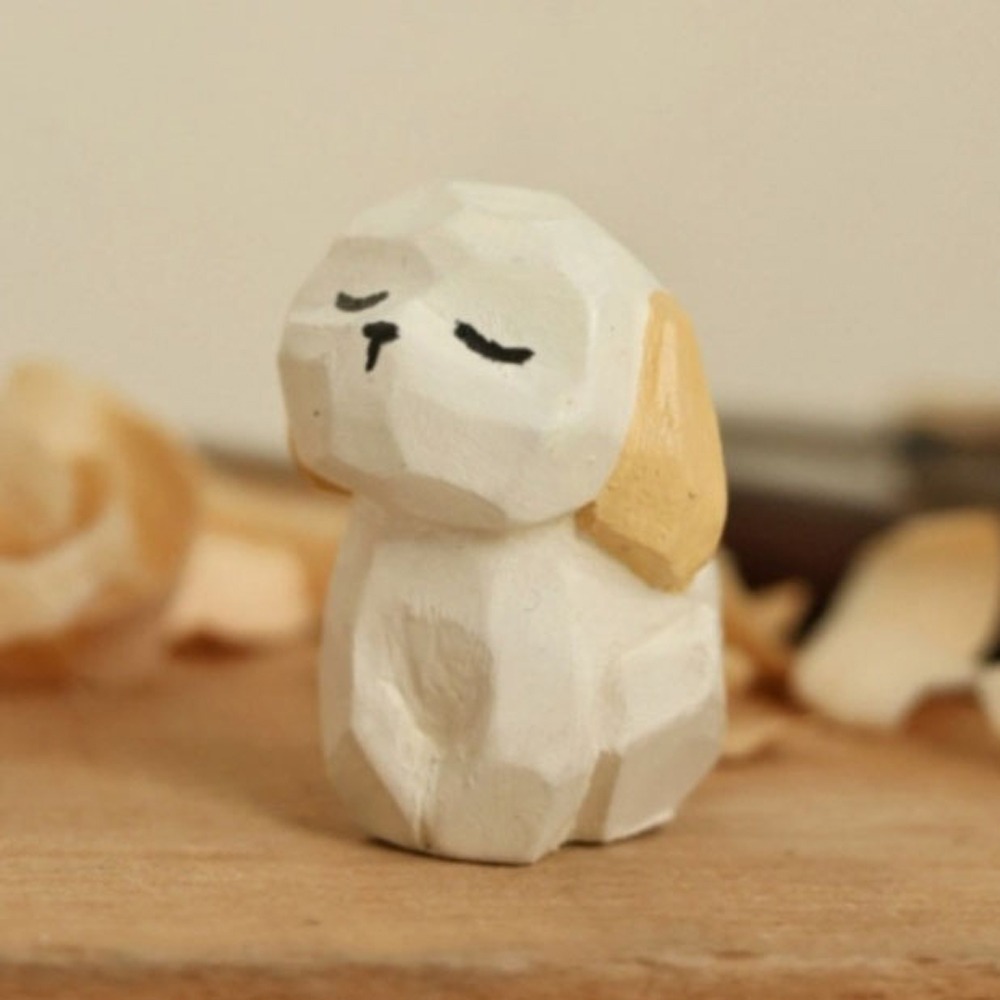 Cartoon Characters Wooden Carv - Woodworking Rabbet 评论和价格