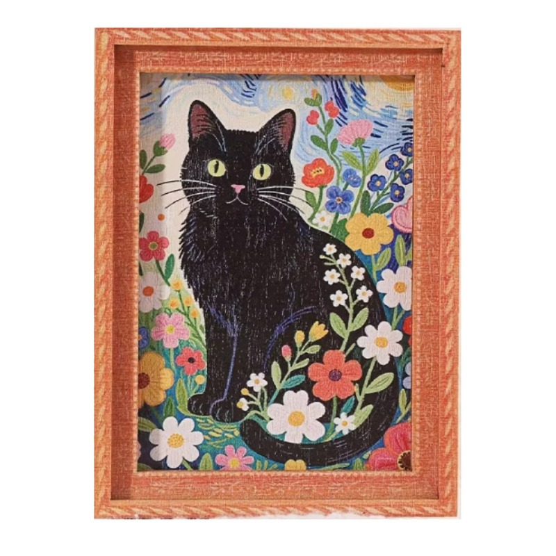 8*6*1cm Wooden Magnetic Painti - Woodworking Crafts 评论和价格