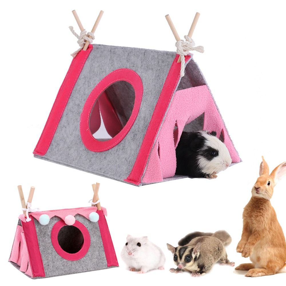 Felt Tent Hideout Cage Animal  - Woodworking Rabbet 评论和价格