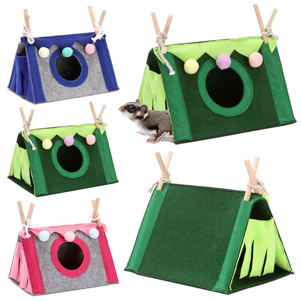 Felt Tent Hideout Cage Animal  - Woodworking Rabbet 评论和价格